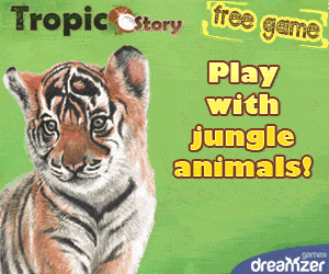 Tropicstory: free online game, take care of a animal